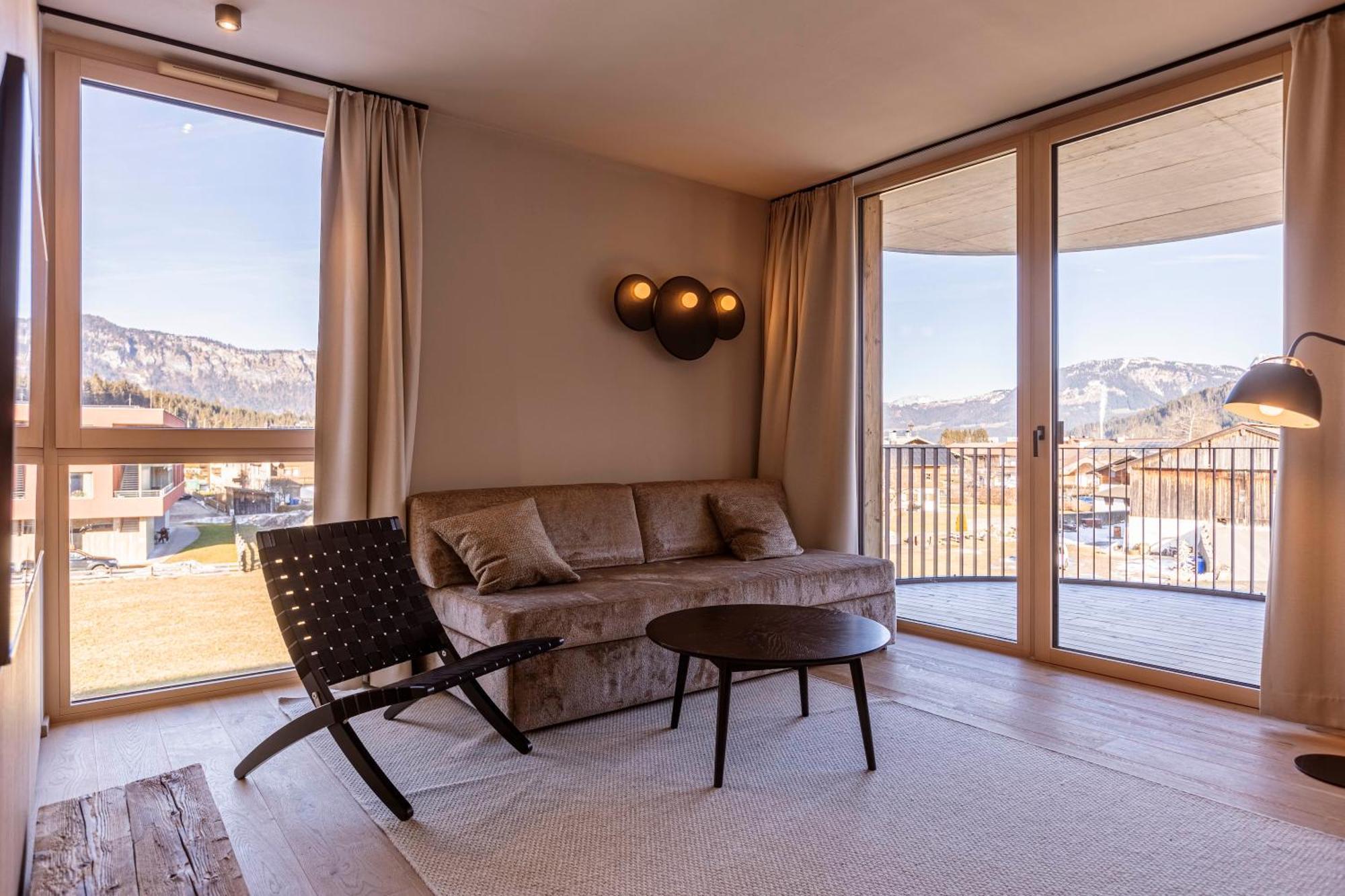 Kitzbuehel Suites By Alps Resorts โอแบร์นดอร์ฟ อิน ทิโรล ภายนอก รูปภาพ