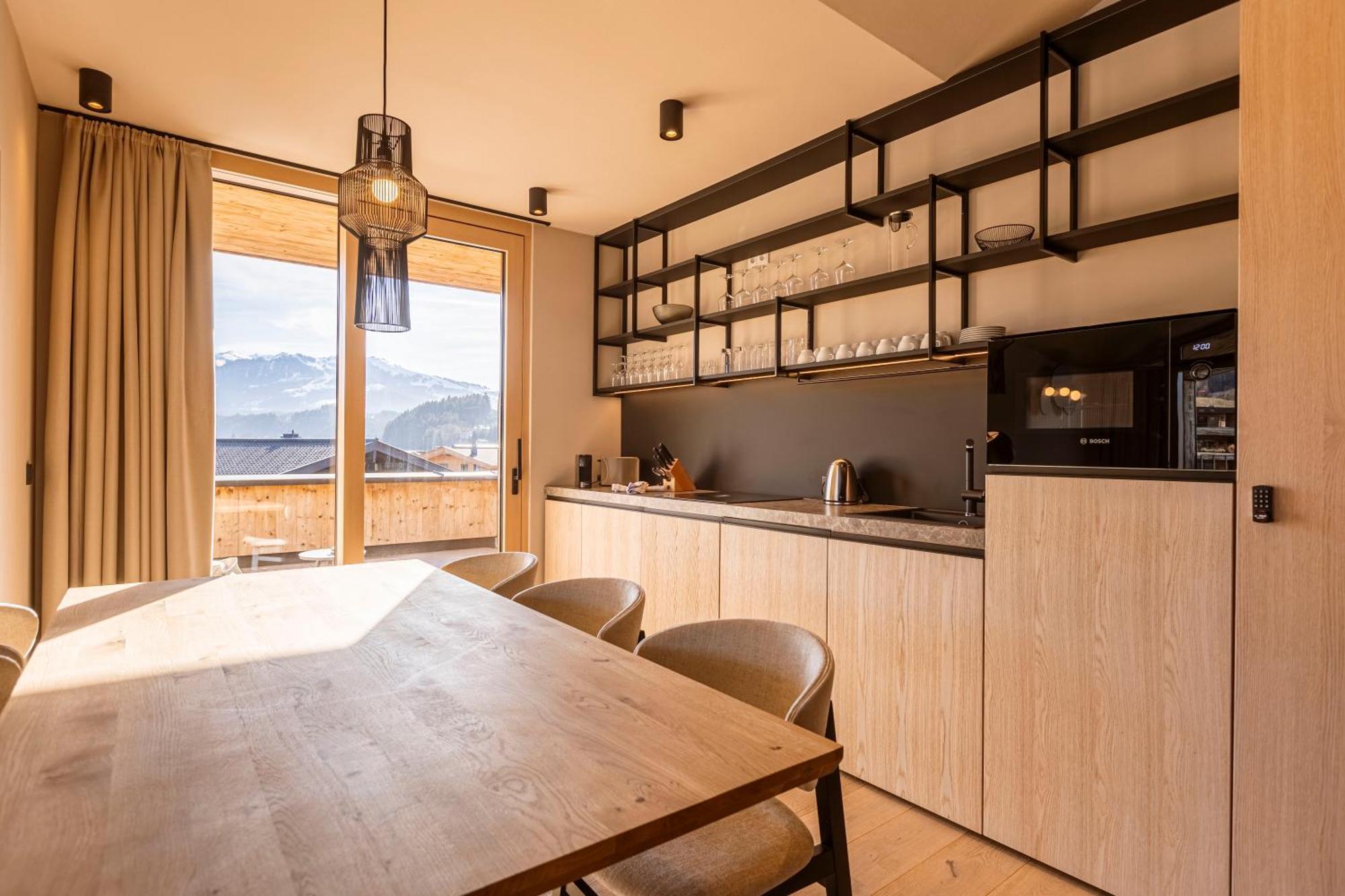 Kitzbuehel Suites By Alps Resorts โอแบร์นดอร์ฟ อิน ทิโรล ภายนอก รูปภาพ