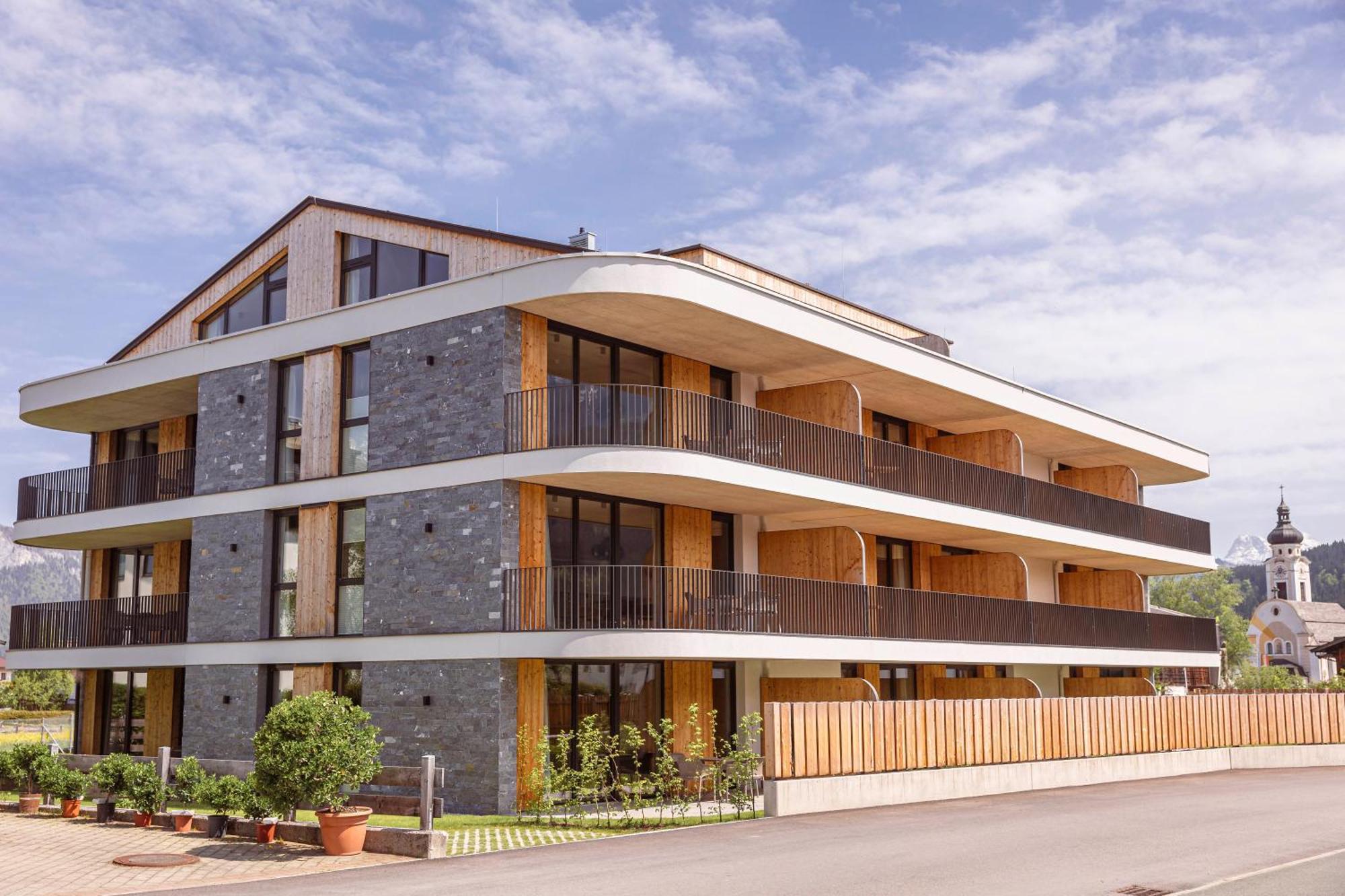 Kitzbuehel Suites By Alps Resorts โอแบร์นดอร์ฟ อิน ทิโรล ภายนอก รูปภาพ