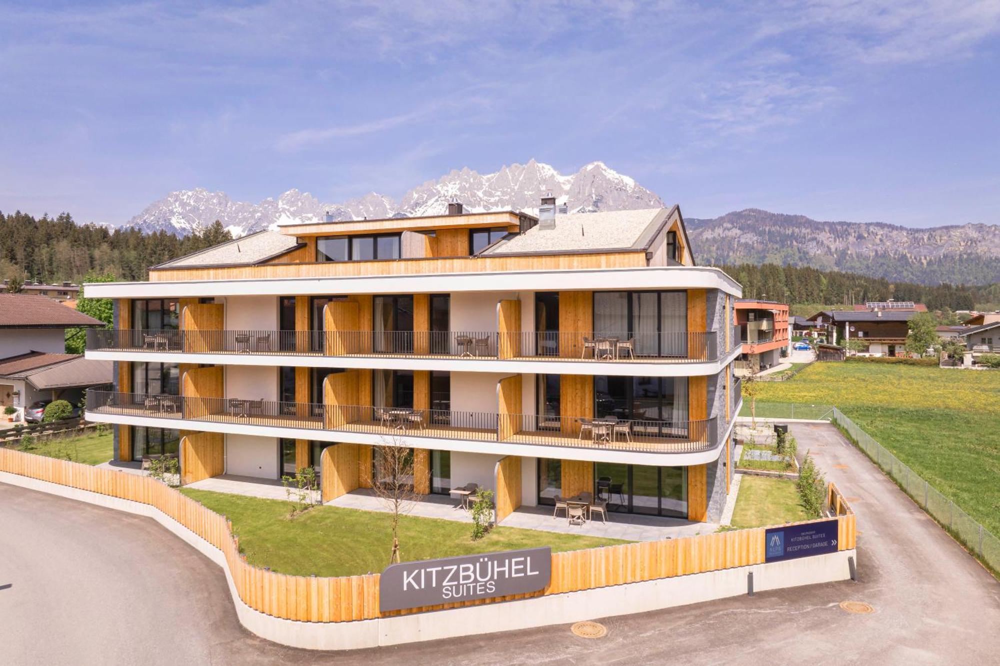 Kitzbuehel Suites By Alps Resorts โอแบร์นดอร์ฟ อิน ทิโรล ภายนอก รูปภาพ
