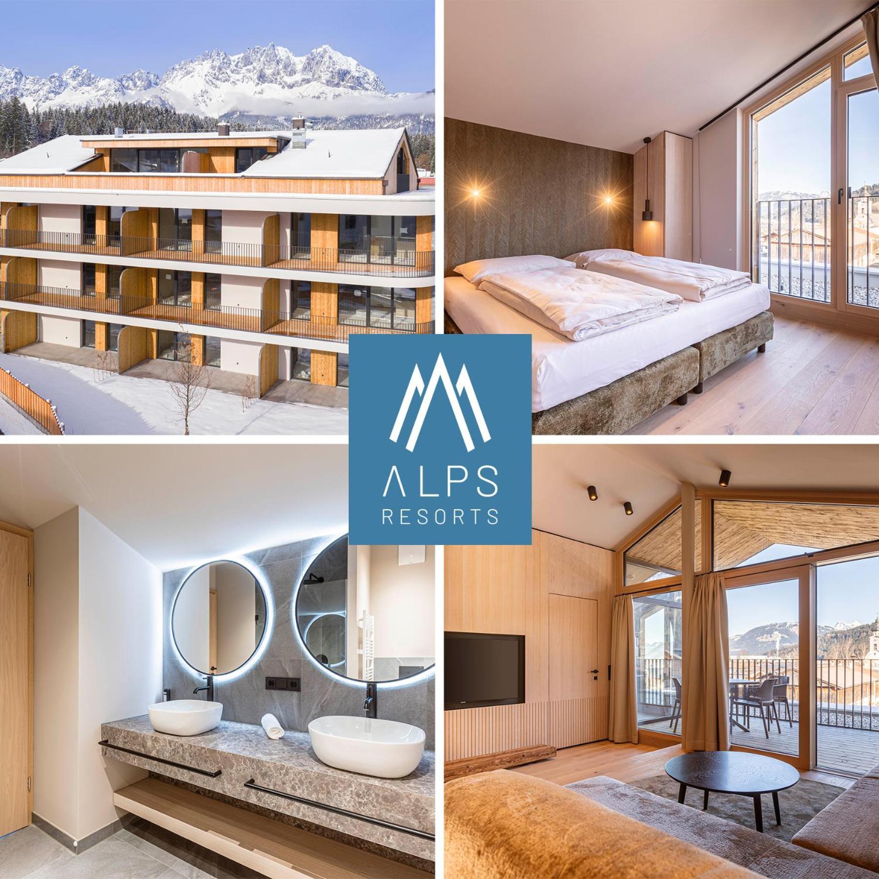 Kitzbuehel Suites By Alps Resorts โอแบร์นดอร์ฟ อิน ทิโรล ภายนอก รูปภาพ